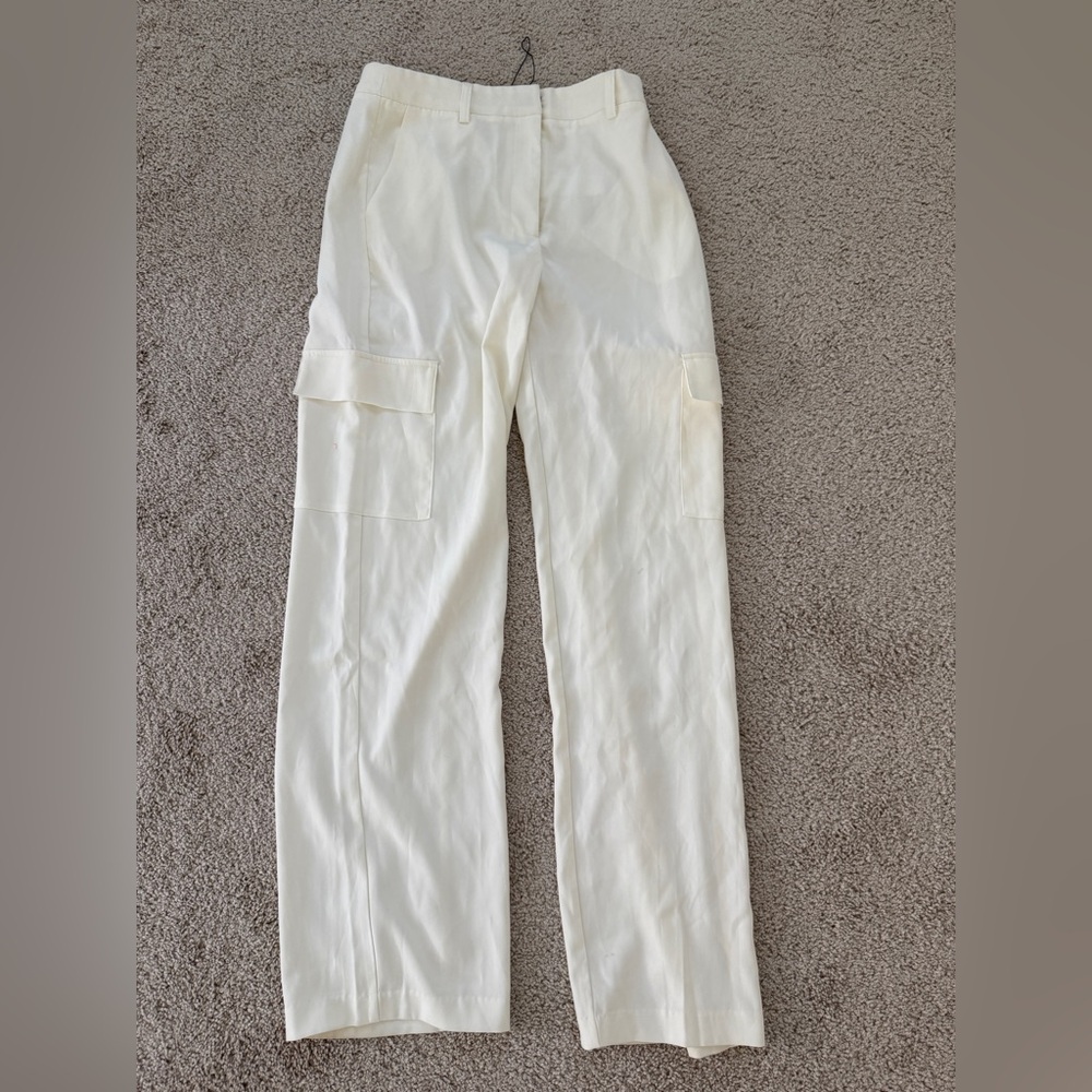 NAKD White Cargo Pants